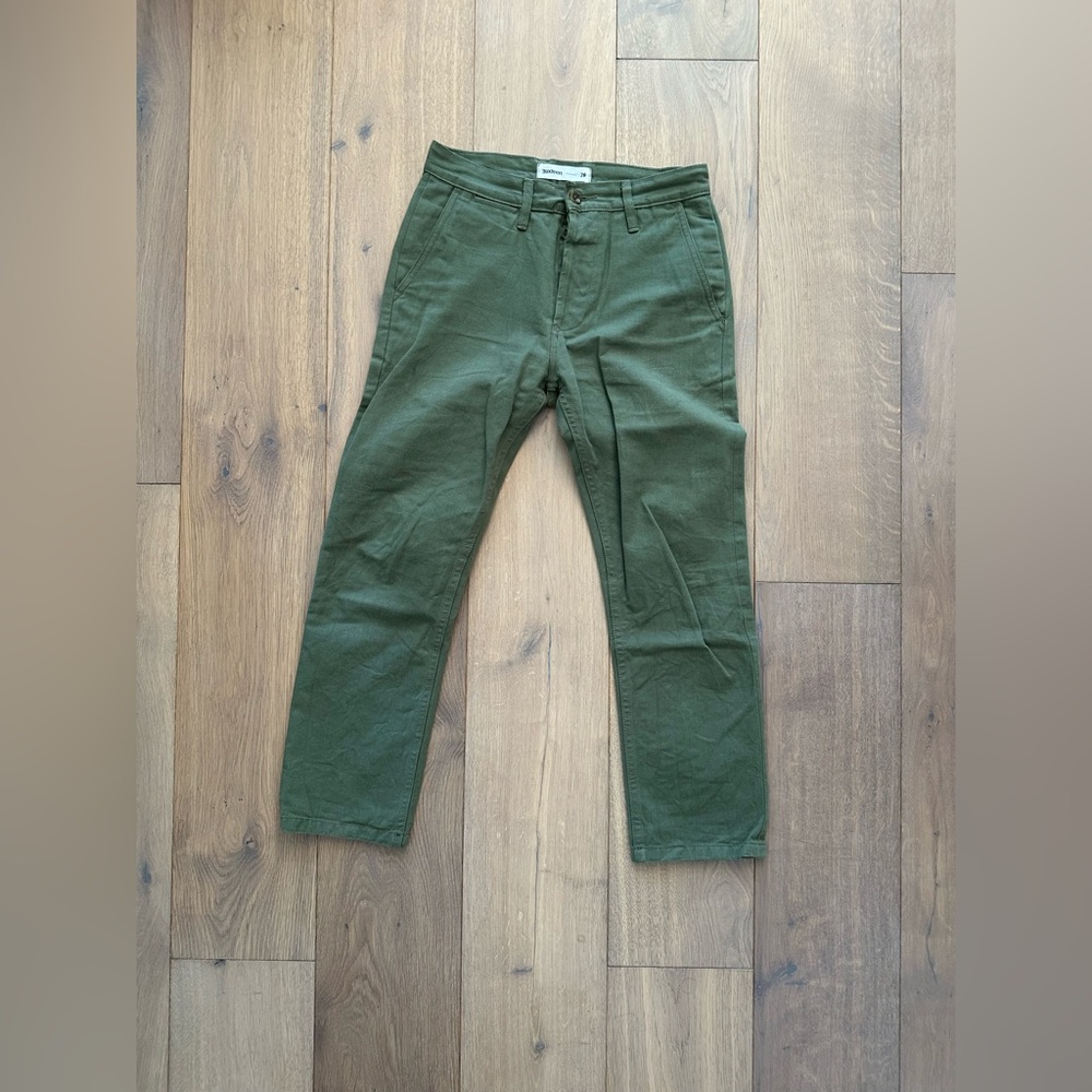 3sixteen Olive Selvedge Chino (CH-55x)